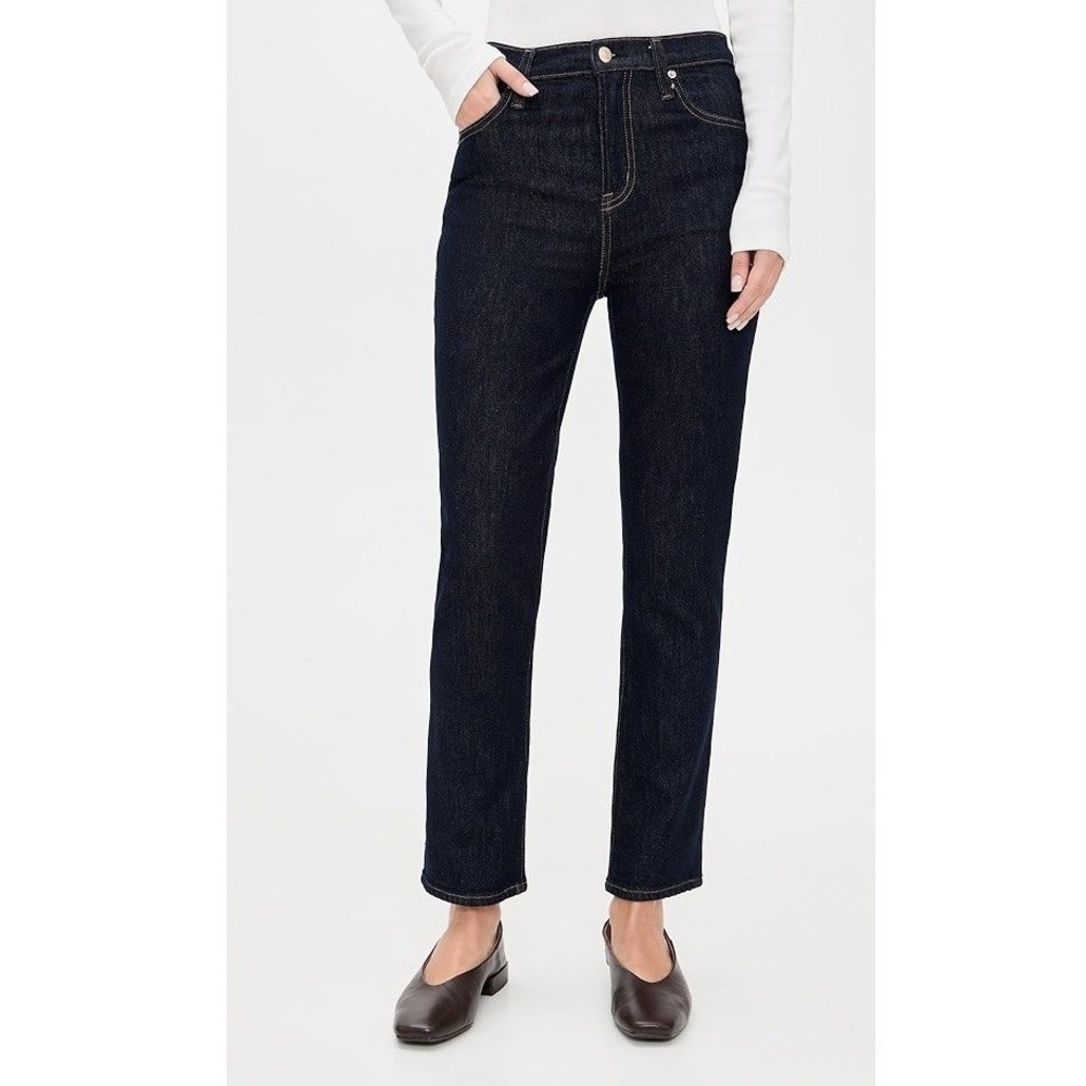 Banana Republic Womens Jeans‎ Curvy Boot Dark Wash Cotton Blend Denim Size 30